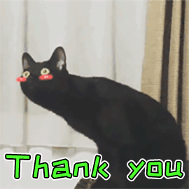 thankyou谢谢猫萌宠猫咪喵星人gif动图_动态图_表情包下载_soogif