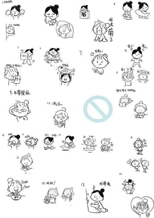 一个萌萌哒表情包的制作全过程