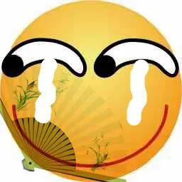动漫图片要很无奈的笑,一半脸显现一半脸捂住(侧脸),边流泪边微笑.