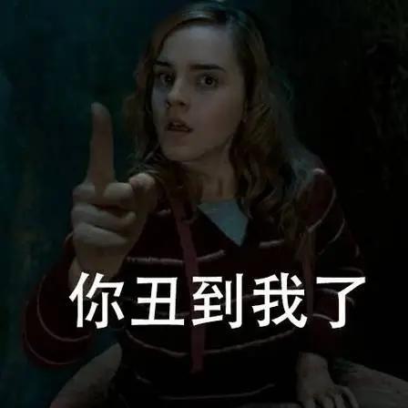 你丑到我了哈利波特表情包影视表情表情