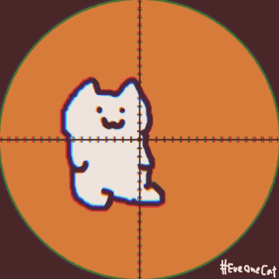 猫猫gif原作者twitter:everydayonecat