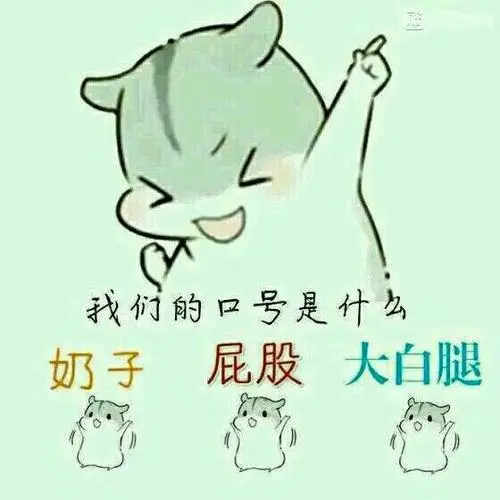 我们的口号是什么奶子屁股大白腿表情
