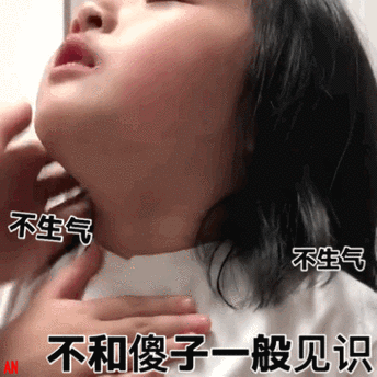 不生气不生气不和傻子一般见识(权律二)_权律_生气_一般见识_傻子表情