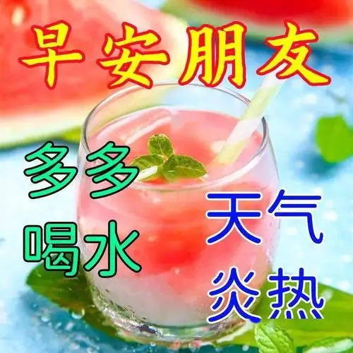 早上好朋友最新日常祝福语动态图片表情包问候语慰问早安的图片带字