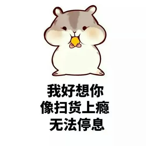 求小仓鼠表情包,最好是对男票专用的(òó)