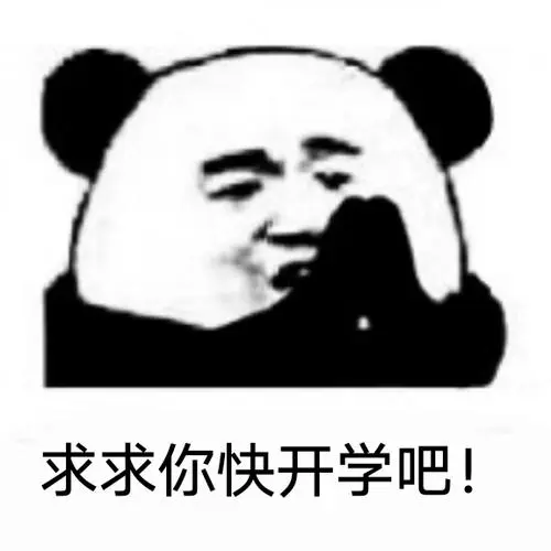 当我们期待开学的第一个星期