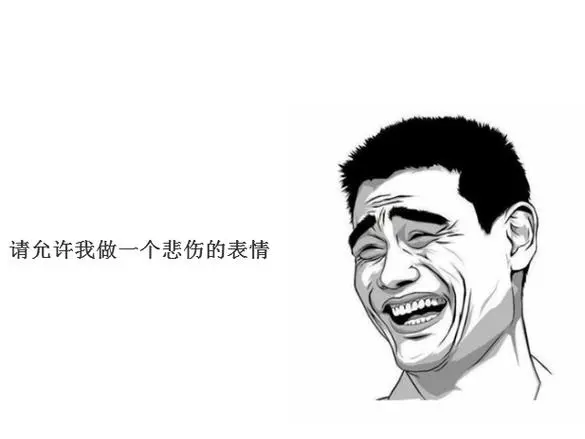 请允许我做一个悲伤的表情包