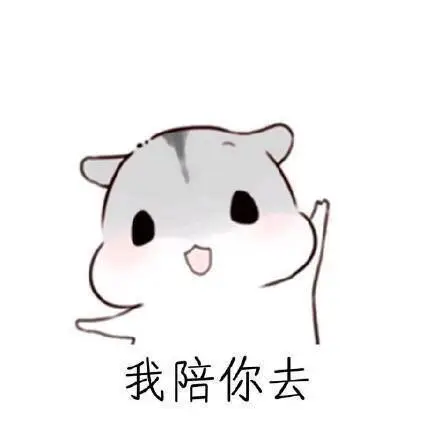 我陪你去-仓鼠教你如何宠女票_仓鼠_撩妹撩汉表情