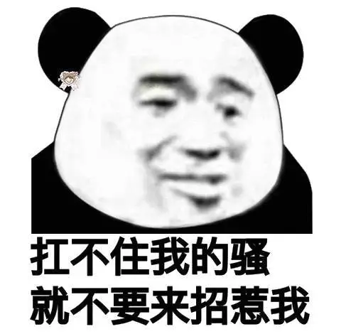 扛不住我的骚,就不要来招惹我_表情包_斗图图片