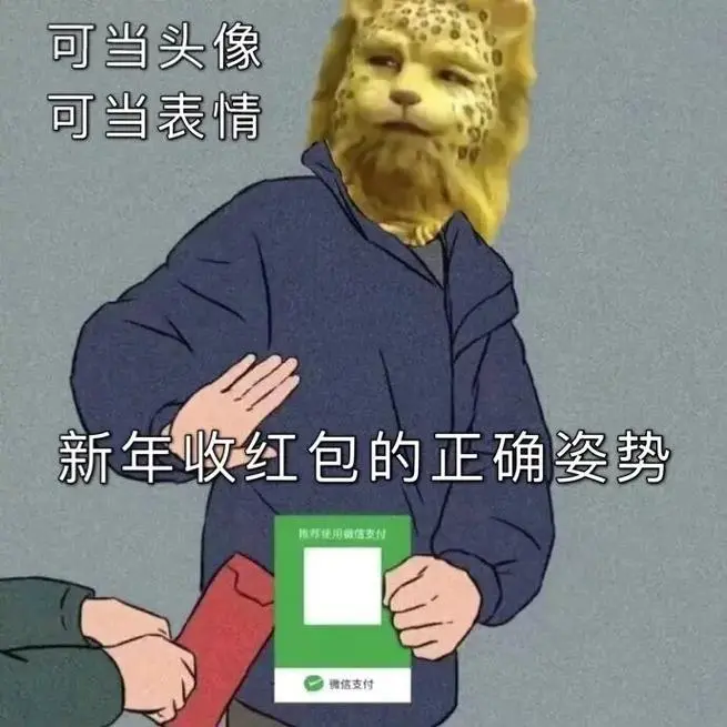 要跨年了,还不保存下这个表情包,去要红包喽#要红包的正确方式-抖音