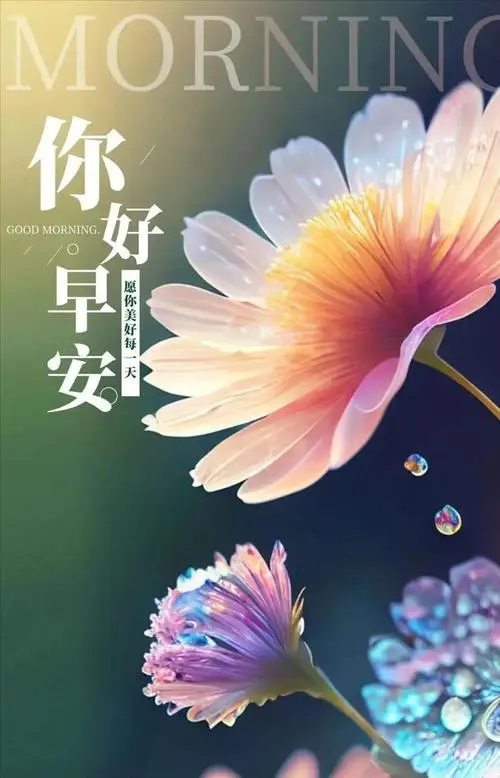 早安问候:温馨早安祝福语大全,唯美图文问候句子,吉祥安康!
