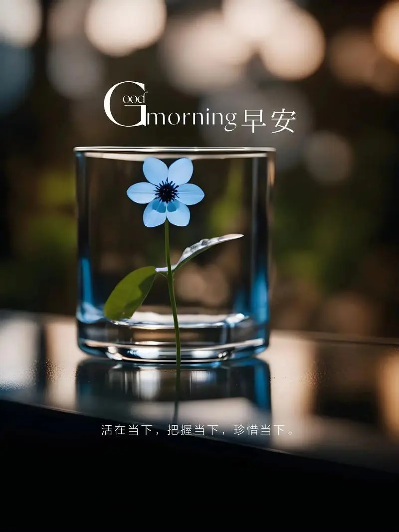 最新最火的早安图片上新了,有你喜-抖音