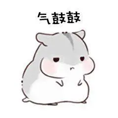 仓鼠气鼓鼓表情包