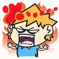 动漫生气表情宇宙世界大爆发-动漫表情