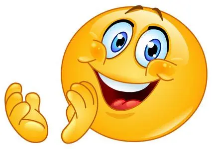 一组笑脸emoji表情面孔不喜欢的图释可爱的卡哇伊表情的脸,甜