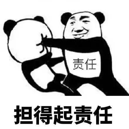 暴漫熊猫头担得起责任人生搞怪逗gif动图_动态图_表情包下载_soogif