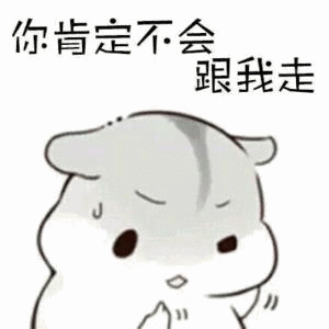 你肯定不会跟我走_跟我走_肯定_不会表情