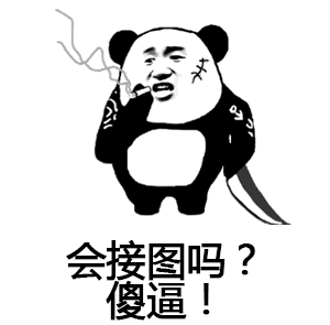 金馆长熊猫傻逼熊猫人抽烟会接图吗gif动图_动态图_表情包下载_soogif
