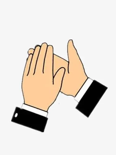 鼓掌免抠素材免费下载_觅元素51yuansu.com