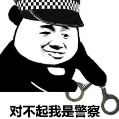 对不起我是警察_对不起_警察表情