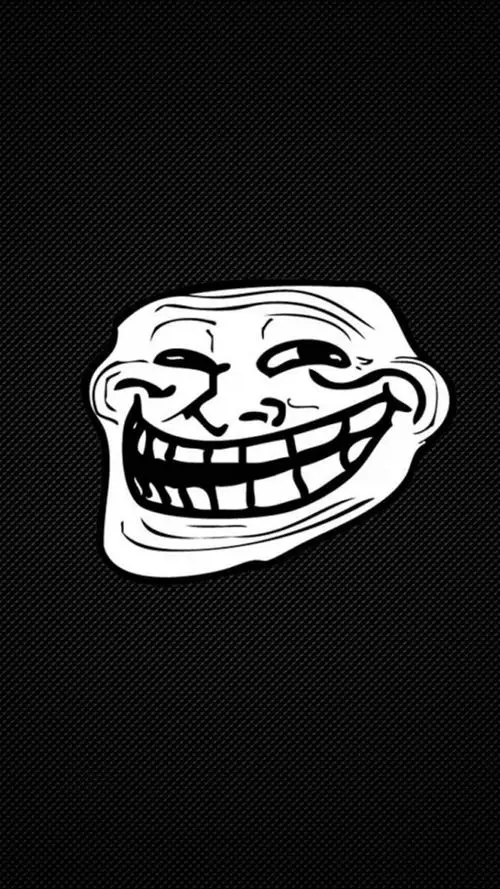 trollface,鬼畜表情,搞笑,手机壁纸,锁屏壁纸trollface手机锁屏