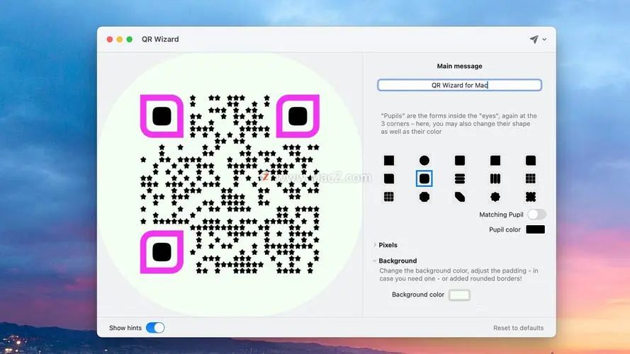 qrwizardformac(二维码生成器)