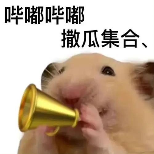 哔嘟哔嘟撒瓜集合,(小仓鼠表情包)_哔嘟_撒瓜表情