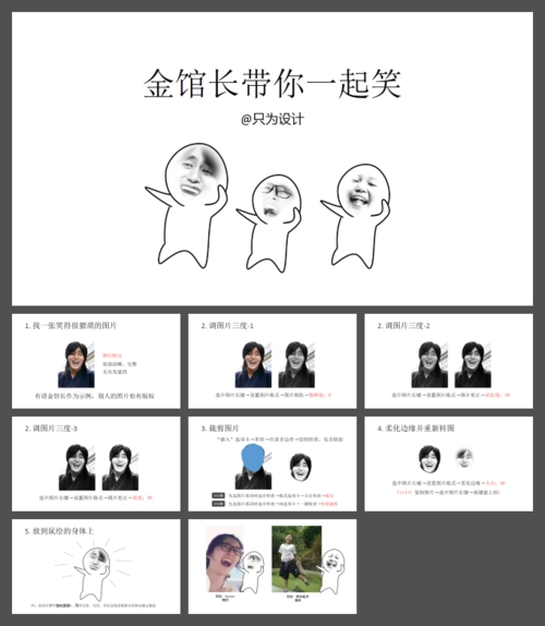 关键词:漫画素描聊天表情金馆长qq表情包ppt教程ppt模板