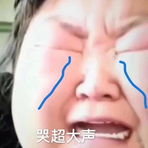 哭超大声哭超大声表情