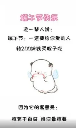 粽有千百好,唯你最粽要,粽情粽意,粽于你图片表情包