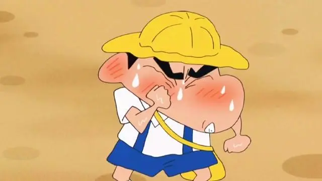 超级害羞的小新来了